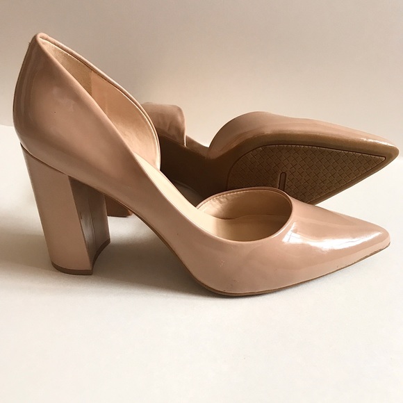 Nine West Anisax9 d’Orsay Pointed Toe Block Heel Pump - Picture 5 of 8